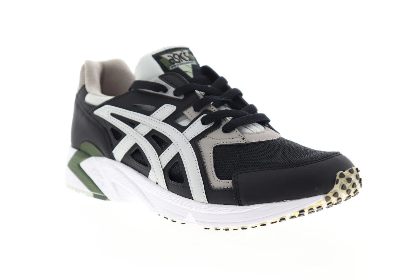Asics Gel DS Trainer OG H704Y-001 Mens Black Mesh Lifestyle Sneakers Shoes