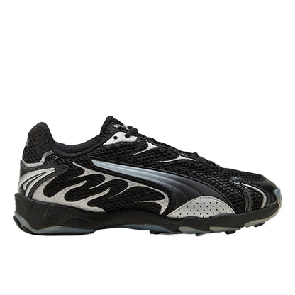 Inhale Metallic Lace Up Sneakers