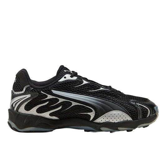 Inhale Metallic Lace Up Sneakers