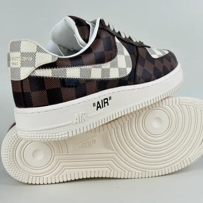 Louis Vuitton x Nike Air Force 1 Royal Black