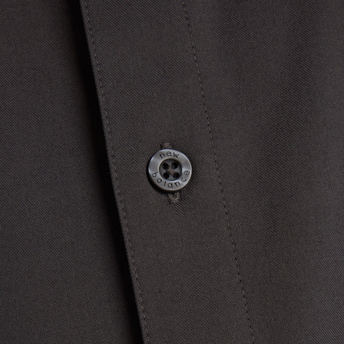 New Balance Numeric Button Up Shirt Dark Grey