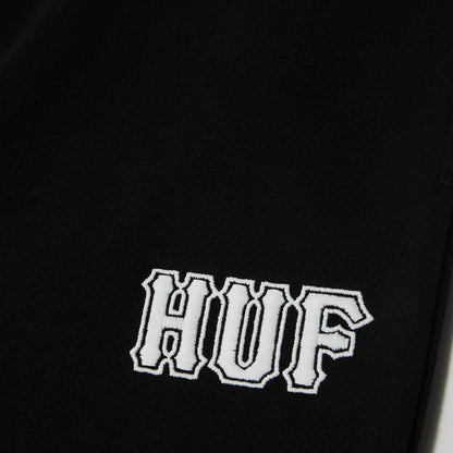 HUF Classic Logo Fleece Pant Black