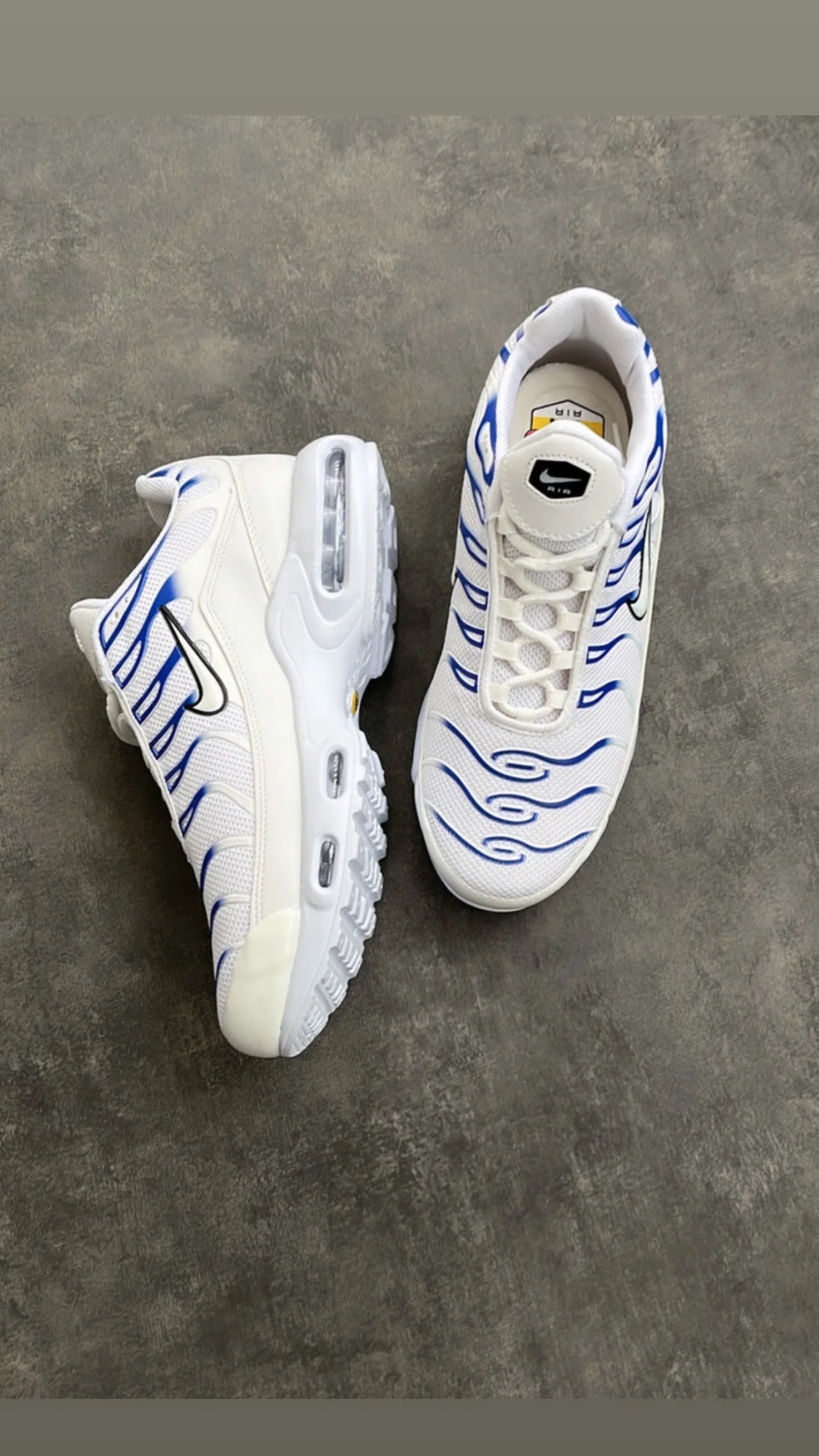 NIKE TN BEYAZ MAVİ