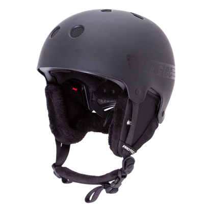 Protec Old School Snow Helmet W MIPS Stealth Black
