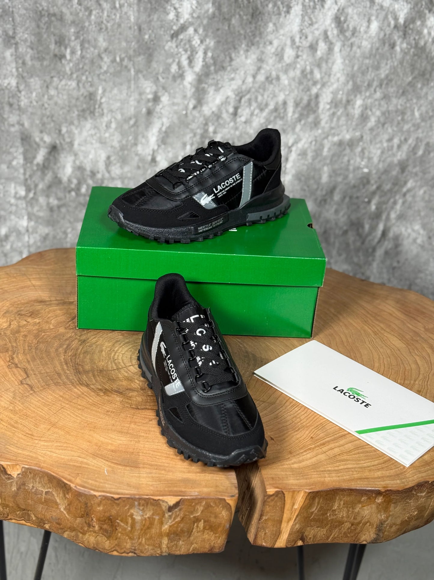 LACOSTE BEYAZ MAVİ TABANLI