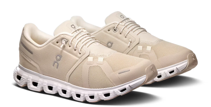 On Running Cloud 6 Pearl White