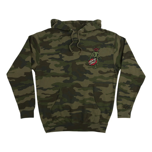 Santa Cruz x Stranger Things Demogorgon Dot Hoodie Dark Camo
