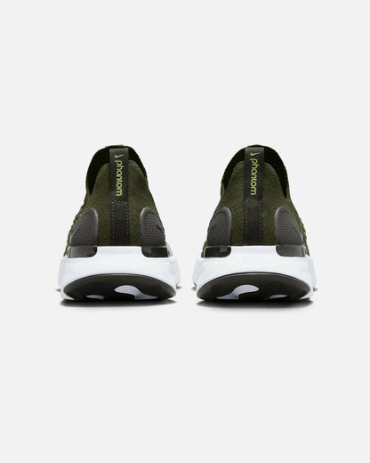 React Phantom Run FlyKnit 2 Rough Green/Yellow