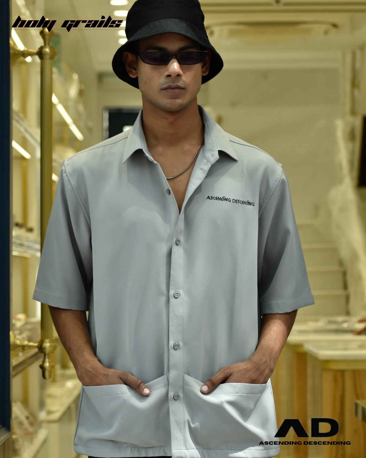 Kangaroo Grey Shirt HG x Ascending Descending