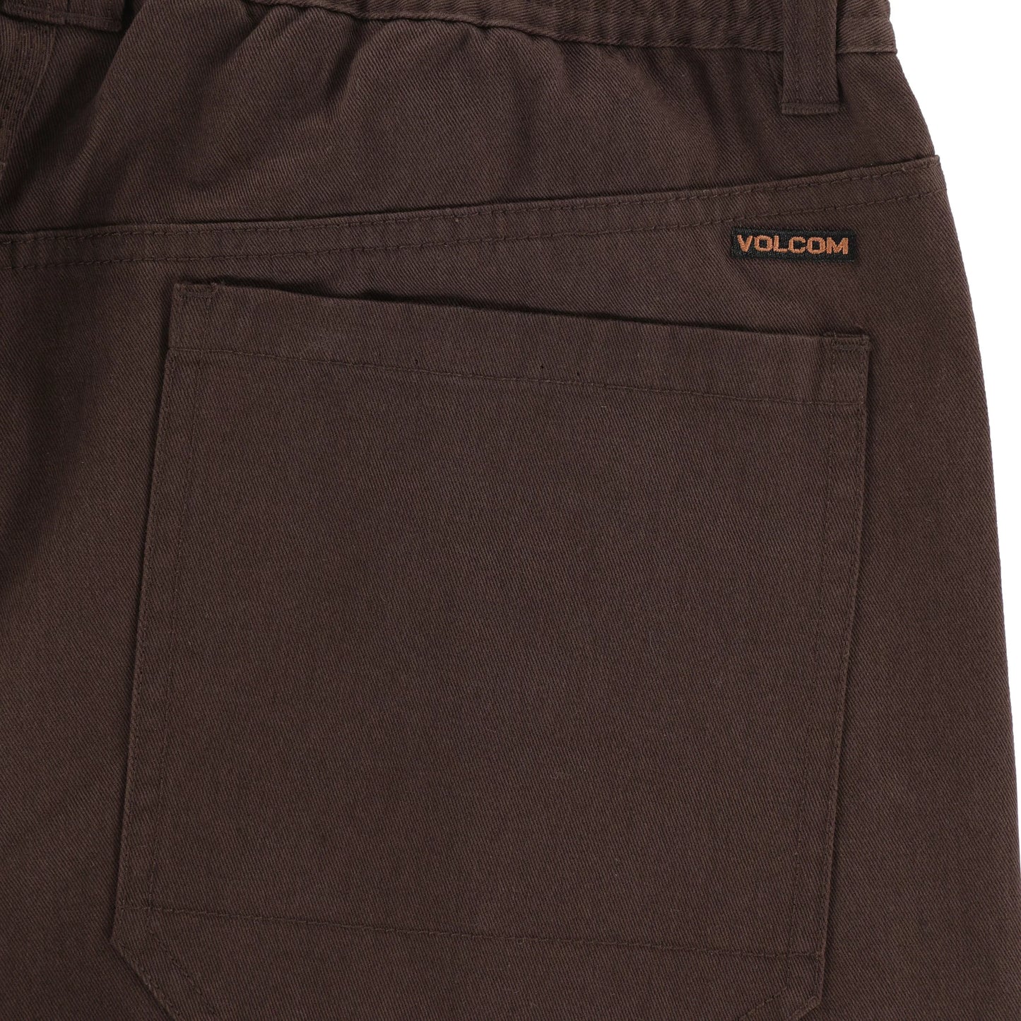 Volcom Chillow Pleated EW Pants Cacao