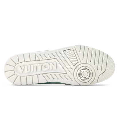 LV Trainer Green Canvas