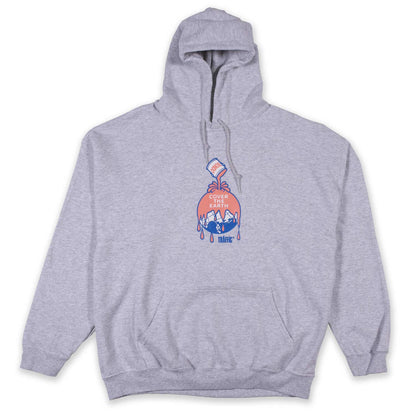 Traffic Cover the Earth Hoodie Heather Grey
