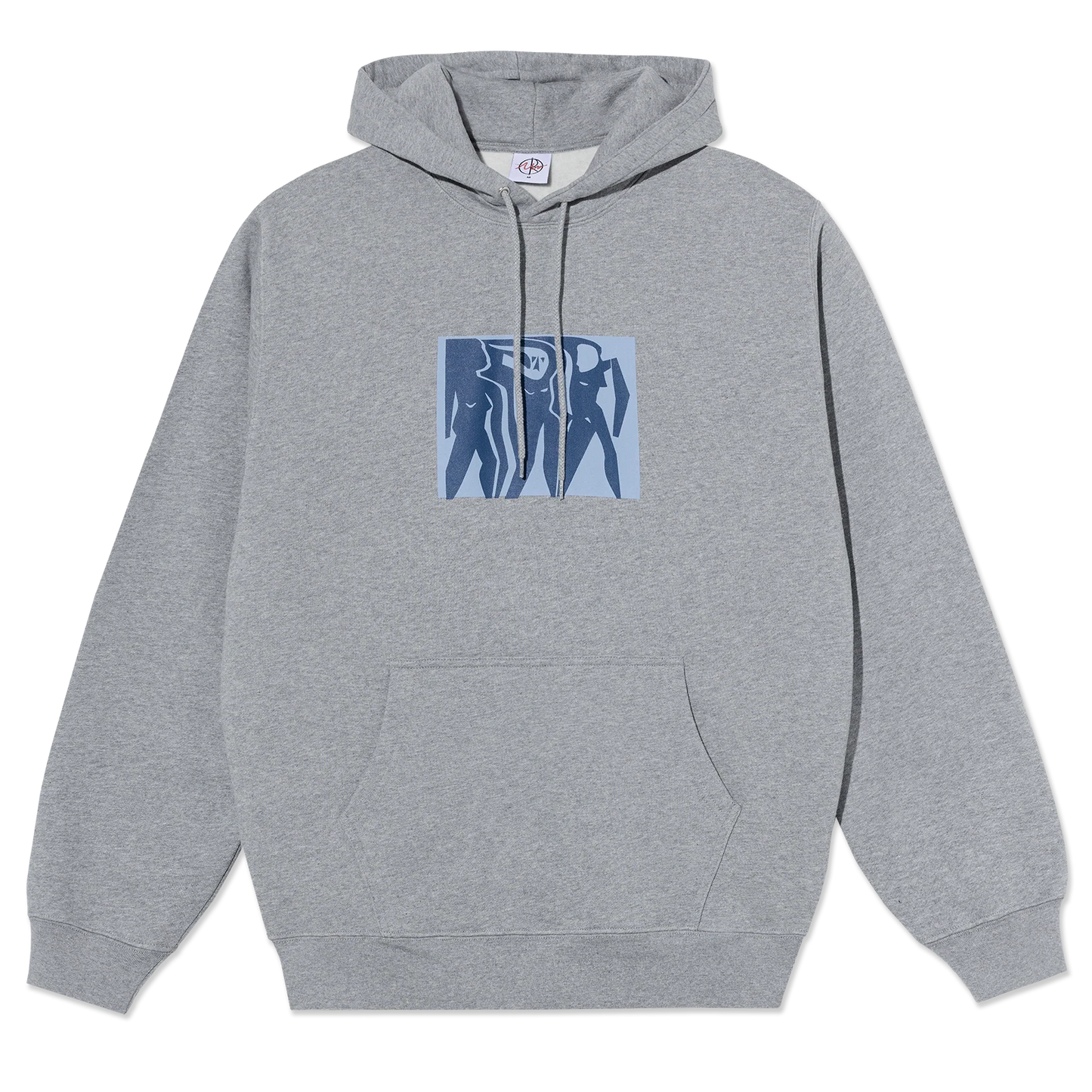 Polar Cut Outs Dave Hoodie Heather Grey