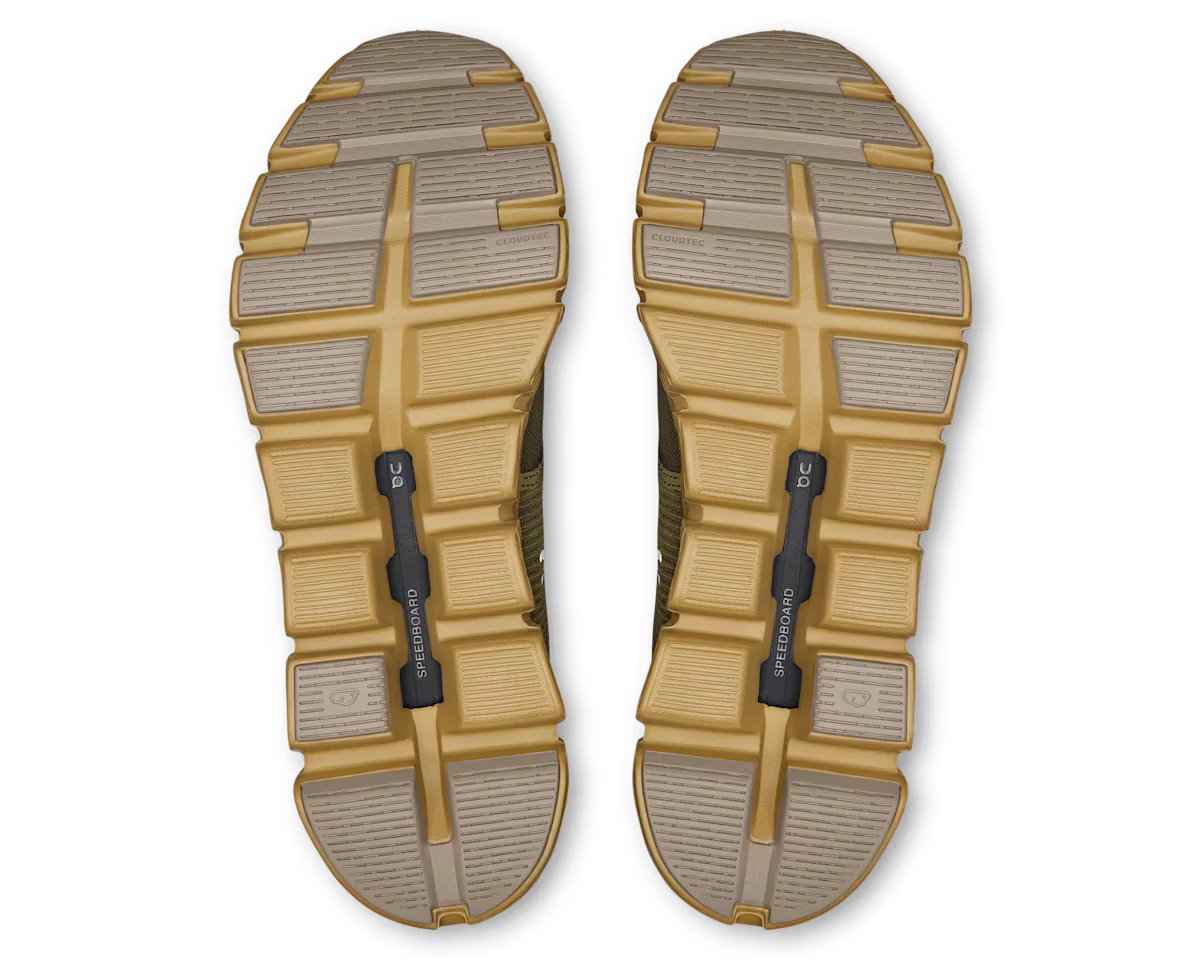 On Running Cloud 6 Waterproof Olive Safari