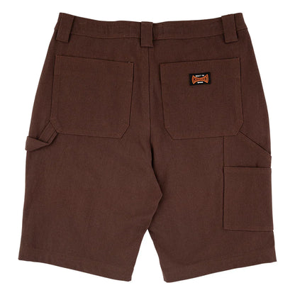 Independent Built To Grind Canvas Shorts Chocolate