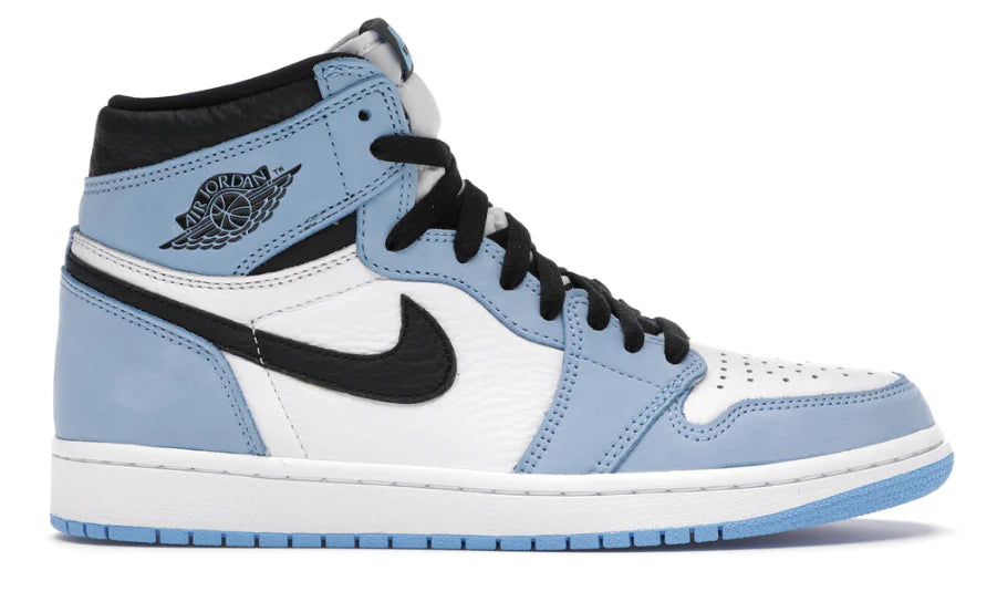 1 Retro High White University Blue Black (GS)