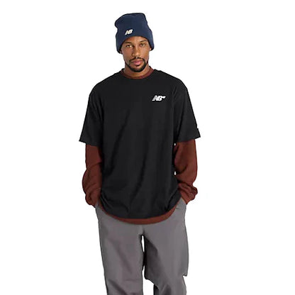 New Balance Numeric Small Logo Tee Black