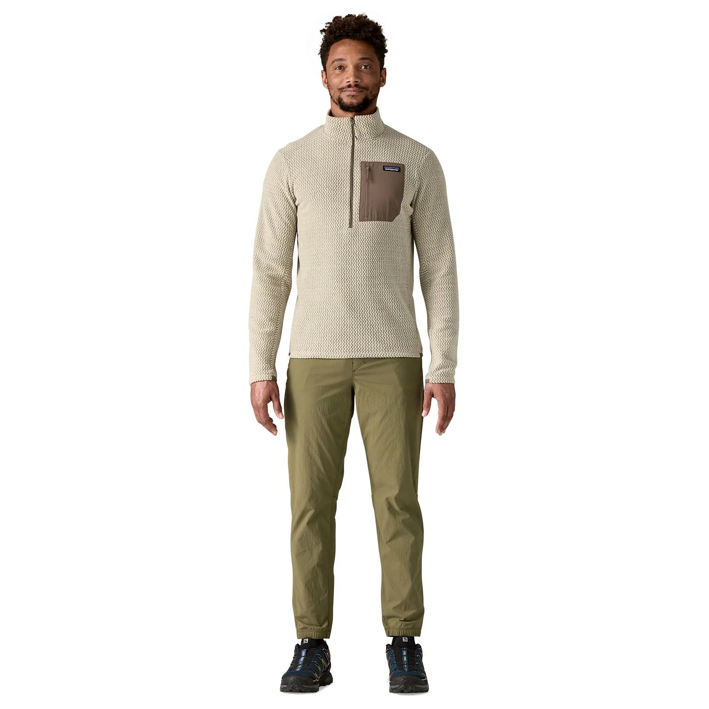 Men's R1® Air Fleece Zip-Neck