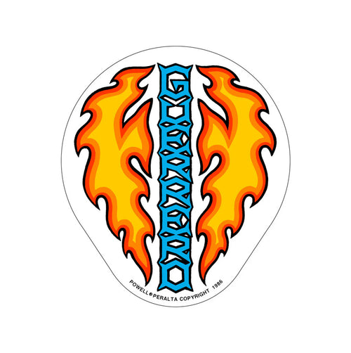 Powell Peralta Bones Brigade Guerrero Series 15 Sticker