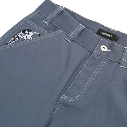 Theories of Atlantis Piano Trap Carpenter Pants Slate Blue