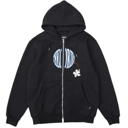 Theories Polliunate Zip Hoodie Black
