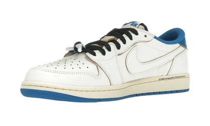 Air Jordan 1 Low x Travis Scott x Fragment Sail Military Blue
