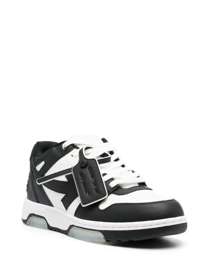 Off White Out Of Office Calf Leather Panda