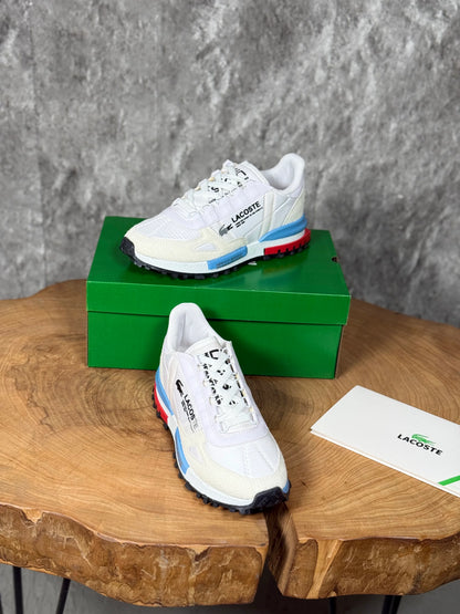 LACOSTE BEYAZ MAVİ TABANLI