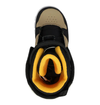 DC Mens 2026 Phase BOA Snowboard Boots Black Tan Orange