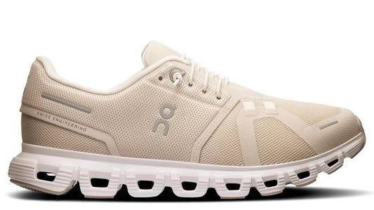 On Running Cloud 6 Pearl White
