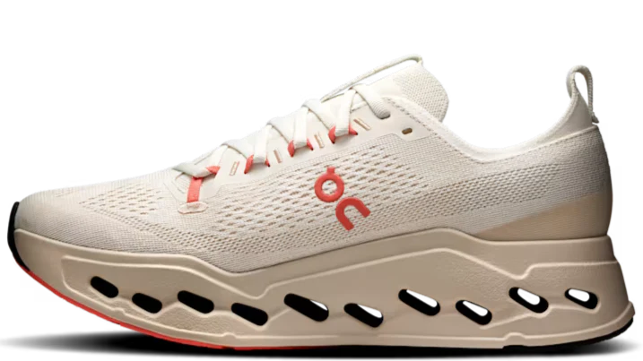 On Running Cloudsurfer Max Ivory Salmon (Women's)