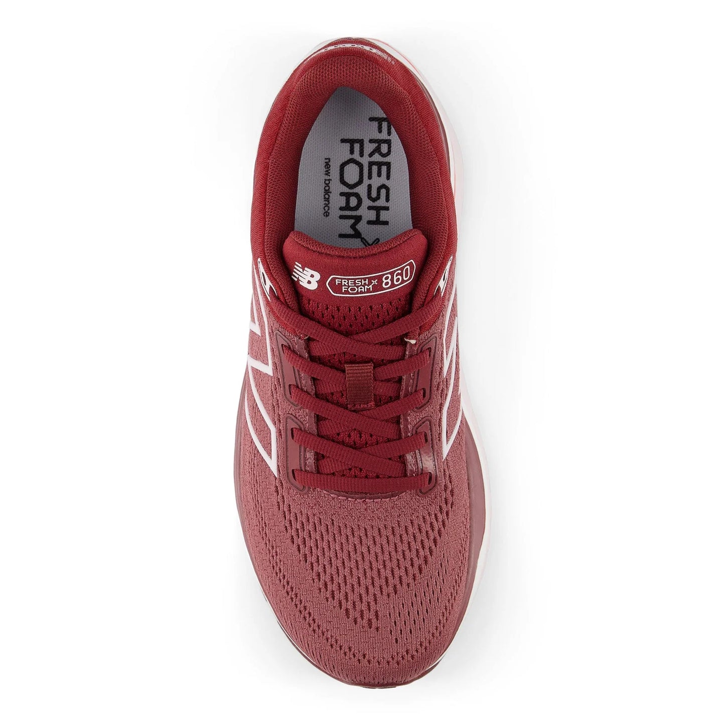 Women's Fresh Foam X 860v14 in Washed Burgundy with Monarch Burgundy and Pink Granite