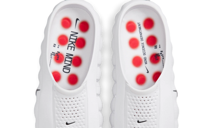 Nike Mind 001 Slide White Speed Red