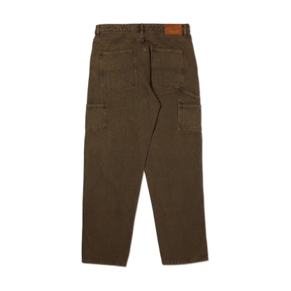 Huf Kinda Loose Double Knee Jeans Chocolate