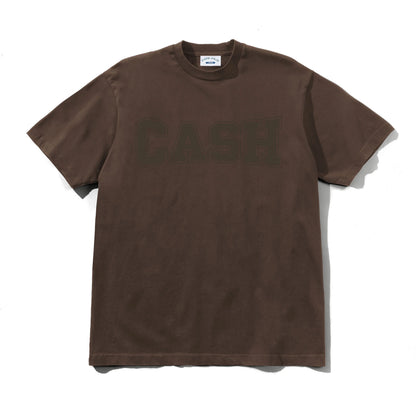 Cash Only Campus T Shirt Washed Brown