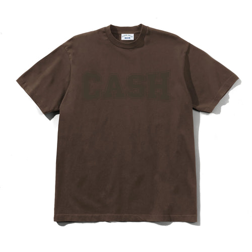 Cash Only Campus T Shirt Washed Brown