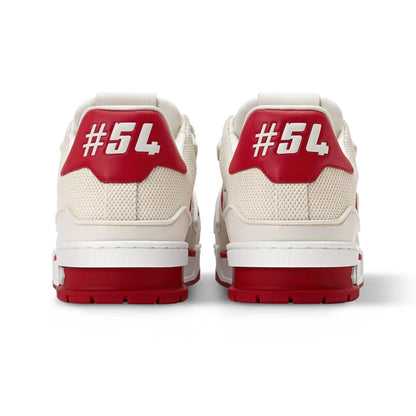 LV Trainer Red Canvas