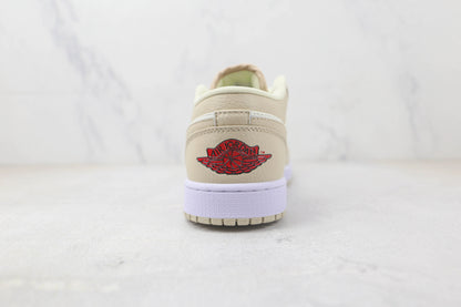 Jordan 1 Low SE Sail Rattan University Red