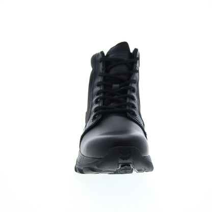 Bates Fuse Tall Size Zip E06510 Mens Black Leather Lace Up Tactical Boots