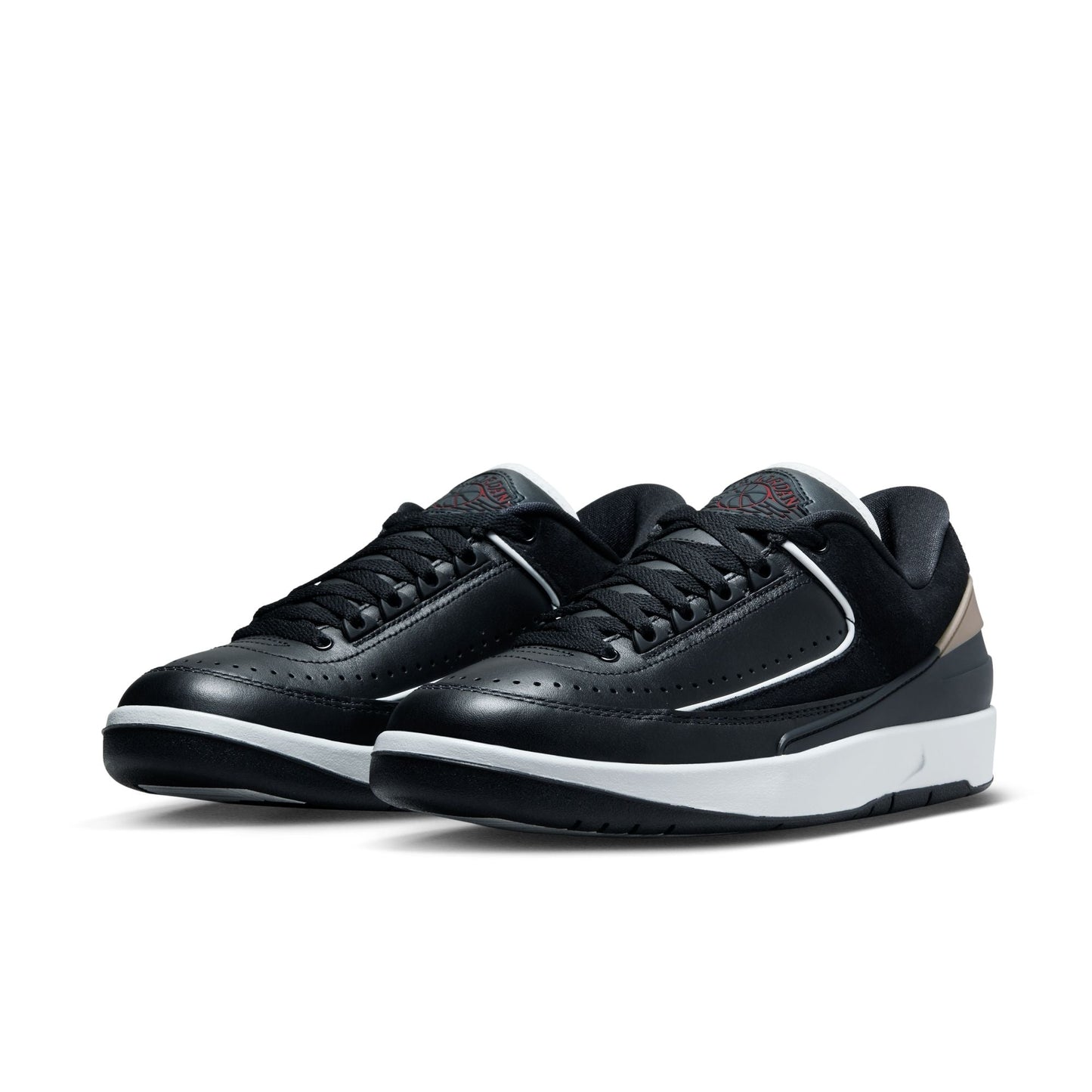 Women's  2 Retro Low - "Black/Varsity Red"