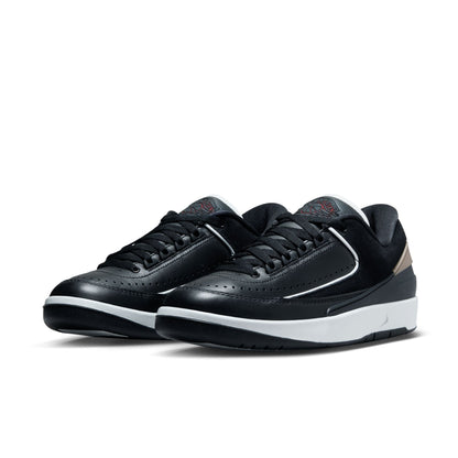 Women's  2 Retro Low - "Black/Varsity Red"