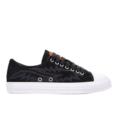 Campus Embroidered Lace Up Sneakers