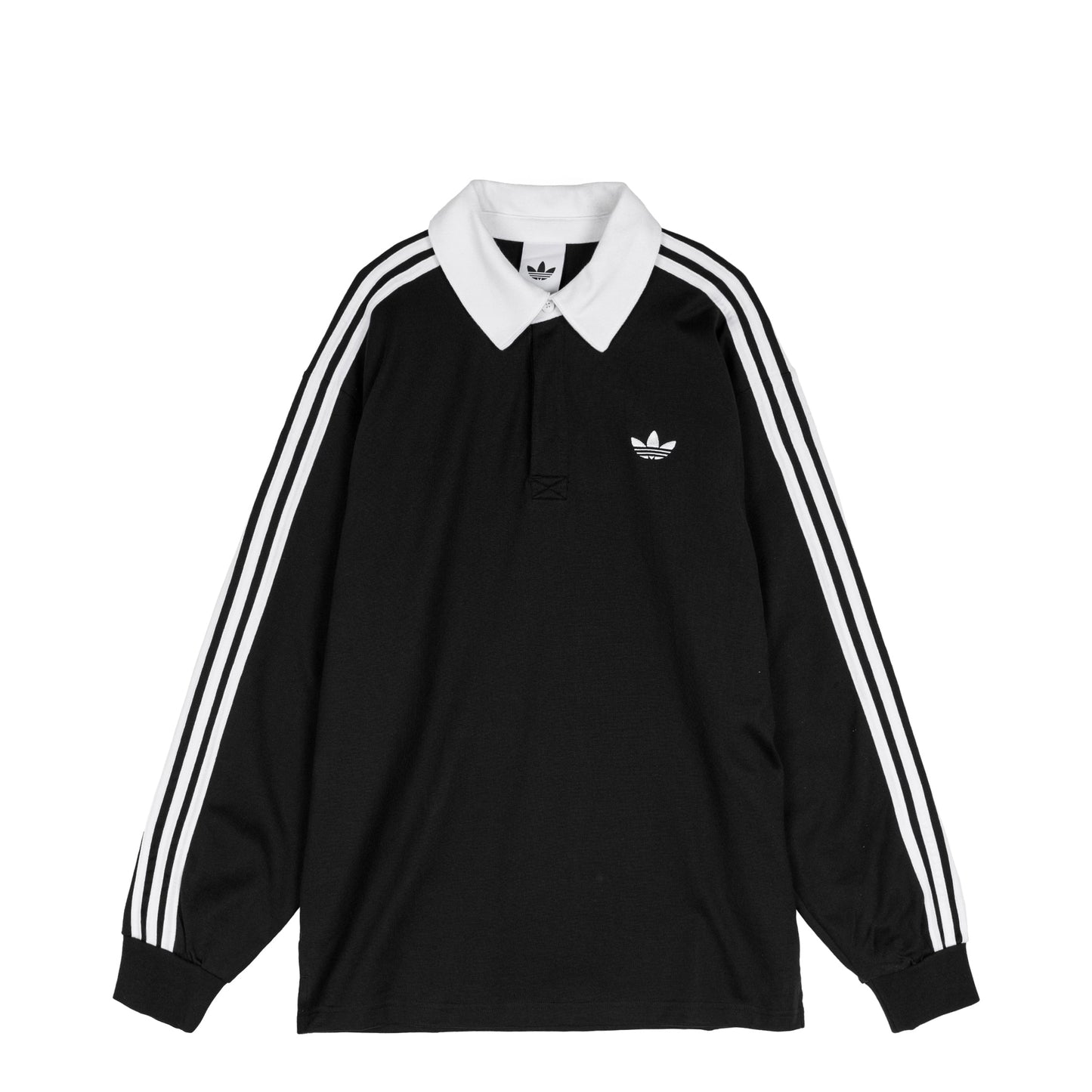 3-Stripes Rugby Longsleeve Polo Shirt