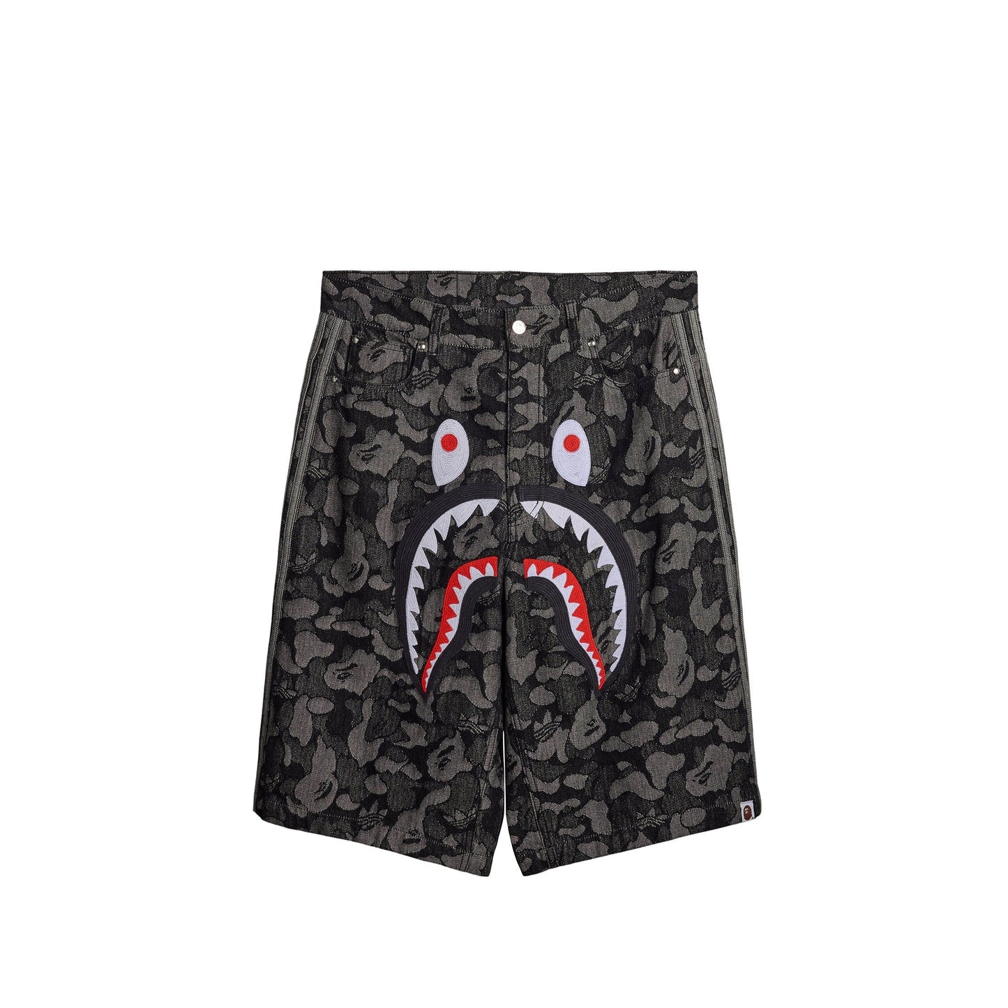 x Bape Shark Denim Jorts