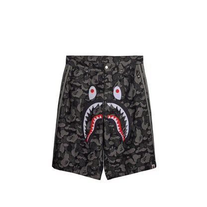 x Bape Shark Denim Jorts