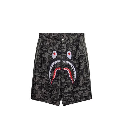 x Bape Shark Denim Jorts