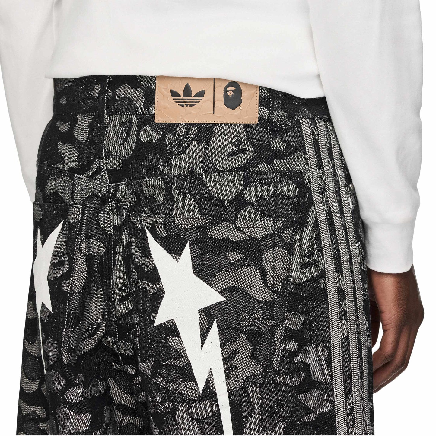 x Bape Shark Denim Jorts