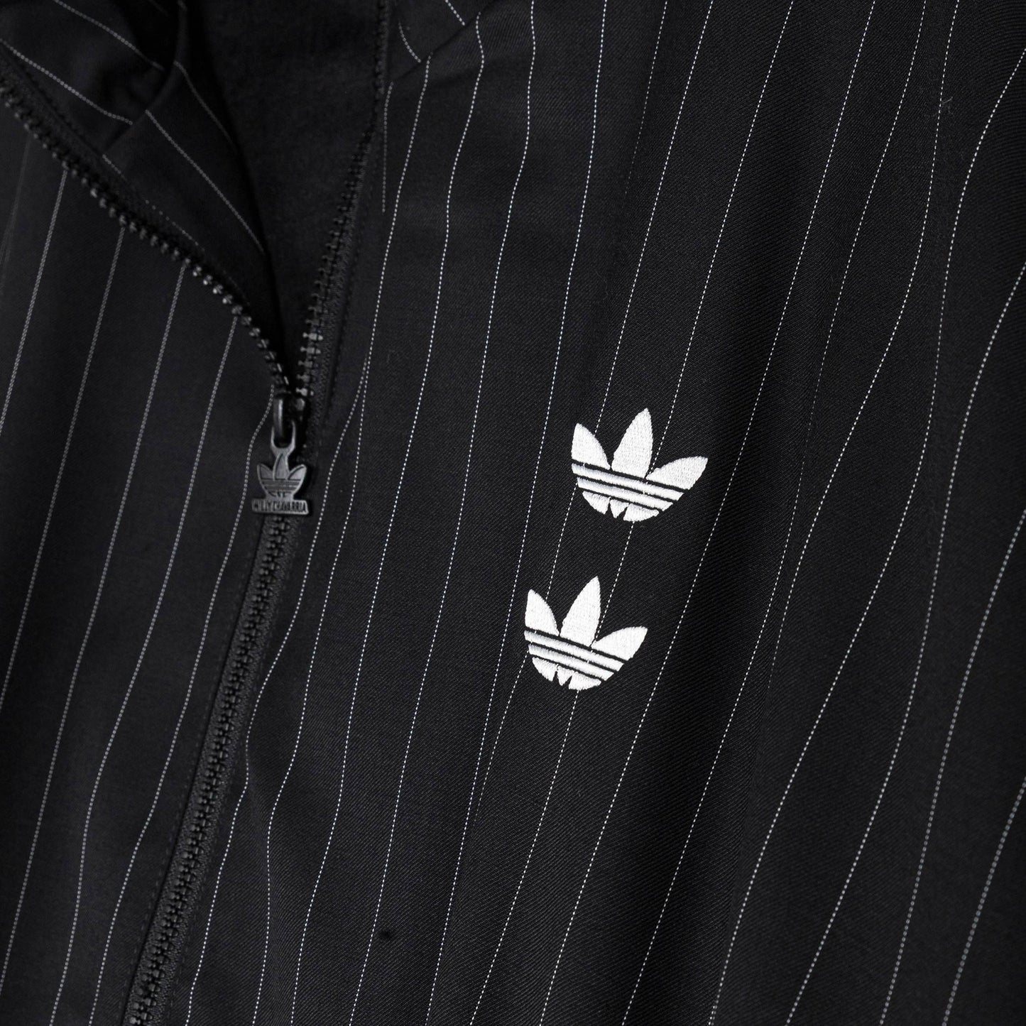x Willy Chavarria Pinstripe Track Jacket