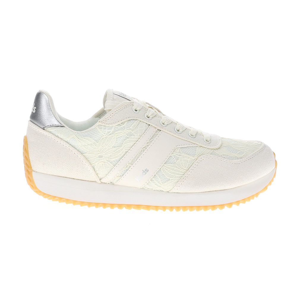 Rena Floral Lace Lace Up Sneakers