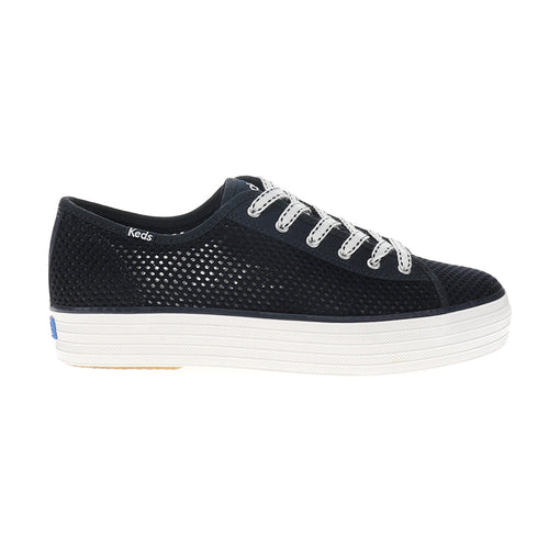 Triple Kick Cotton Mesh Lace Up Sneakers